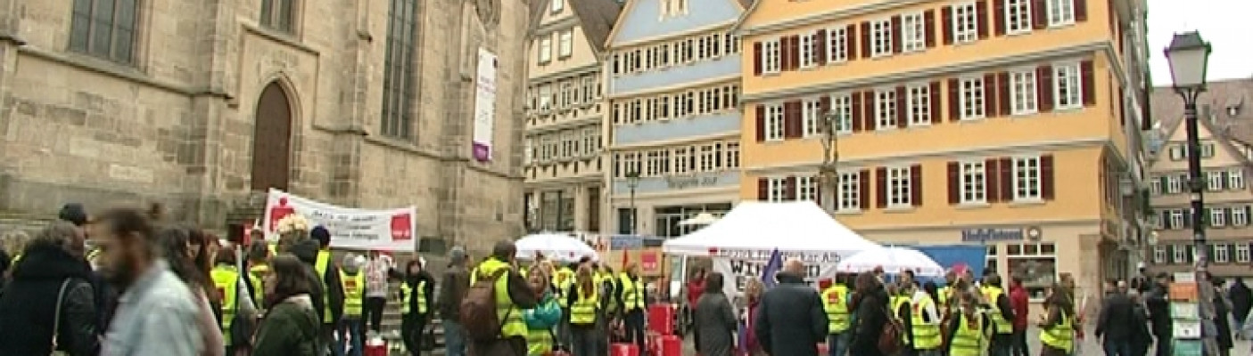 Streik Tübingen | Bildquelle: RTF1
