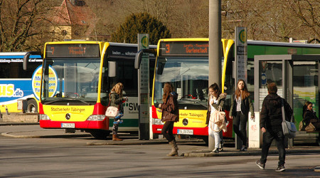 Stadtbusse in T&uuml;bingen | Bildquelle: RTF.1