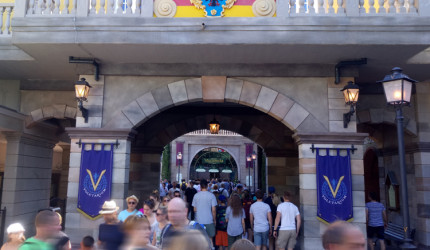 Zugang zum Voletarium  im Deutschen Bereich (Bild: KM)