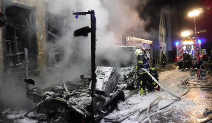 Fahrzeugbrand in Reutlingen