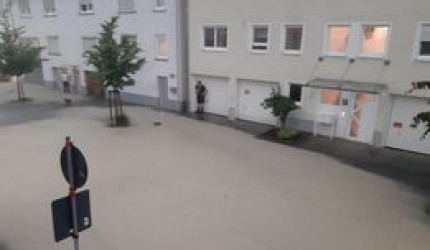 Überschwemmung in Pfullingen