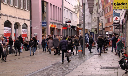 Fußgängerzone Reutlingen | Bildquelle: RTF.1