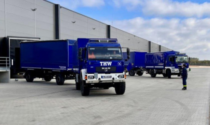 THW Hilfskonvoi | Bildquelle: THW/Michael Zier