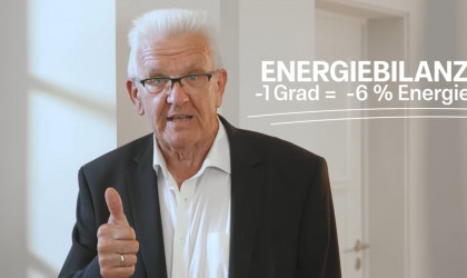 Winfried Kretschmann gibt Tipps zum Energiesparen | Bildquelle: Screenshot