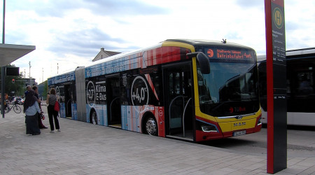 Klima E-Bus in T&uuml;bingen vorgestellt | Bildquelle: RTF.1