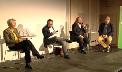 Podiumsdiskussion über den Ukrainekrieg | Bildquelle: RTF.1