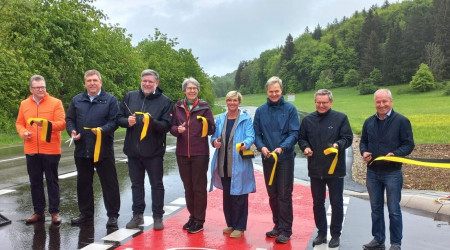 Radweg freigegeben | Bildquelle: Regierungspr&auml;sidium T&uuml;bingen
