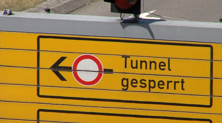 Ursulabergtunnel gesperrt | Bildquelle: RTF.1