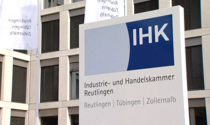 IHK Reutlingen Schild | Bildquelle: RTF.1