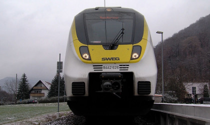 Zug der SWEG steht | Bildquelle: RTF.1