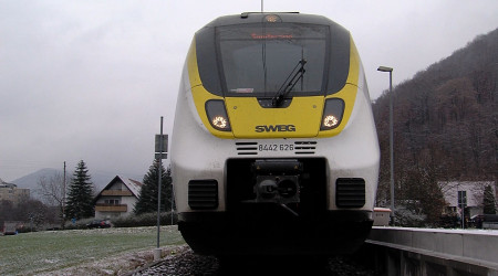 Zug der SWEG steht | Bildquelle: RTF.1