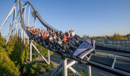 Der Coaster Silver Star im Europa-Park