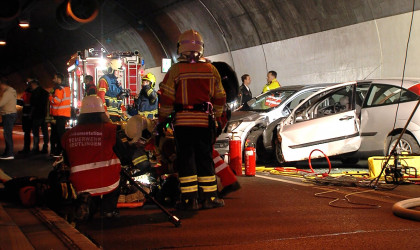 Übung im Ursulabergtunnel | Bildquelle: RTF.1