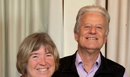 Ehepaar Halter mit Pilgerstab | Bildquelle:  Halter