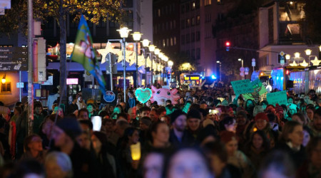 Laternendemo von Fridays for Future | Bildquelle: Thomas Dinges