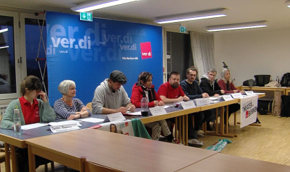 ver.di-Pressekonferenz zur Tarifrunde der Länder | Bildquelle: RTF.1