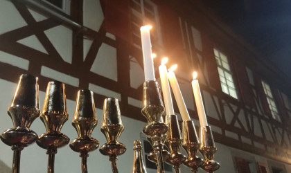 Der Anschlag am Bondi Beach Australien wirft seine Schatten auf das Chanukka-Fest im Reutlinger Spitalhof | Bildquelle: RTF.1