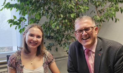 Margret Zook mit Michael Donth | Bildquelle: Wahlkreisb&uuml;ro Michael Donth