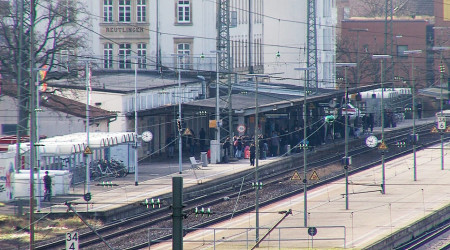 Panorama-Blick auf den Hauptbahnhof Reutlingen | Bildquelle: RTF.1