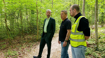 Boris Palmer besucht Gr&uuml;ne-Sterne-Betrieb | Bildquelle: RTF.1