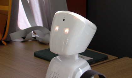 Dieser kleine Roboter ist ein Avatar | Bildquelle: RTF.1