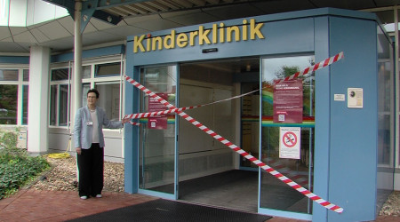 Aktion an der Kinderklinik in T&uuml;bingen | Bildquelle: RTF.1