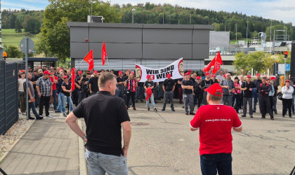 Warnstreik bei der Walter AG | Bildquelle: IG Metall