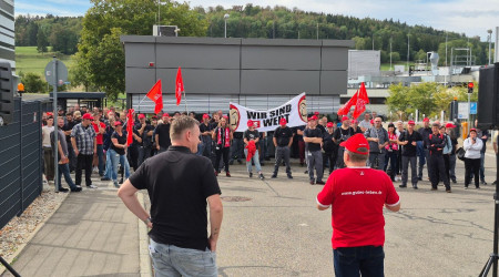 Warnstreik bei der Walter AG | Bildquelle: IG Metall