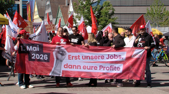 1. Mai Kundgebung zum Tag der Arbeit | Bildquelle: RTF.1