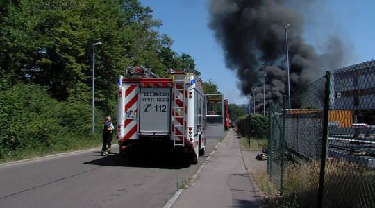 Brand in Betzingen | Bildquelle: RTF.1