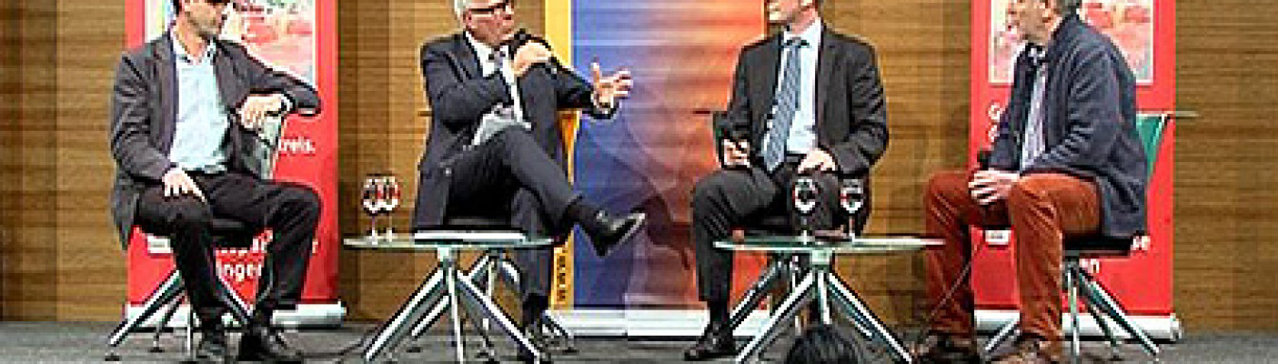 Talk aus dem Sparkassen-Carr&eacute; | Bildquelle: RTF.1