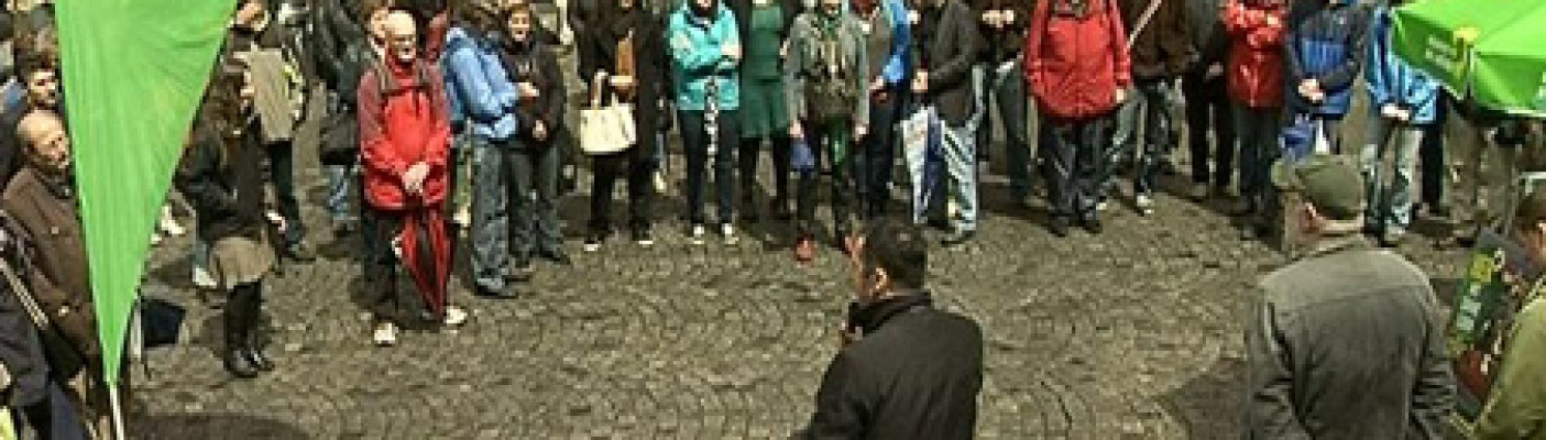 Cem Özdemir im Wahlkampf | Bildquelle: RTF.1