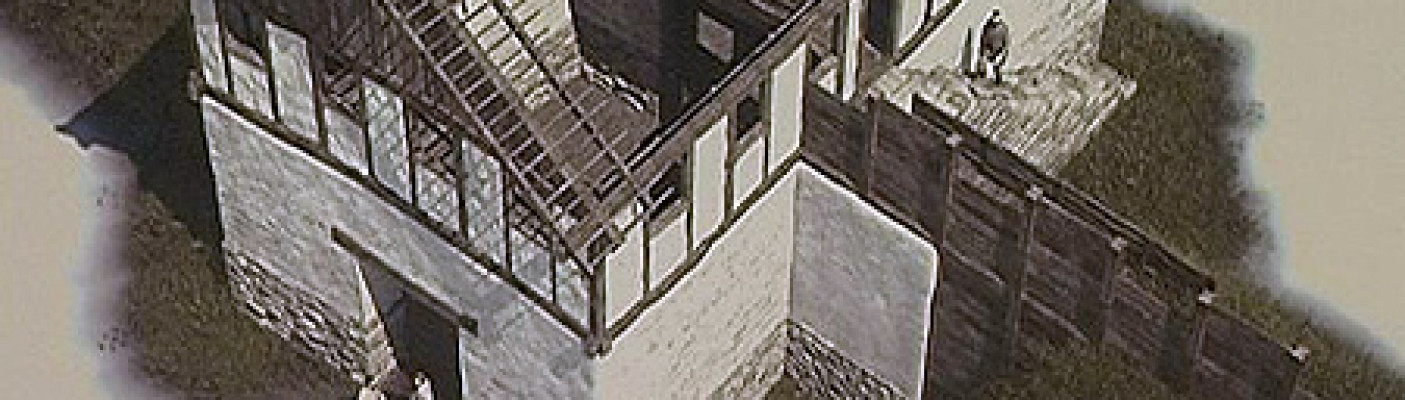 Rekonstruierte Toranlage in der Heuneburg | Bildquelle: RTF.1