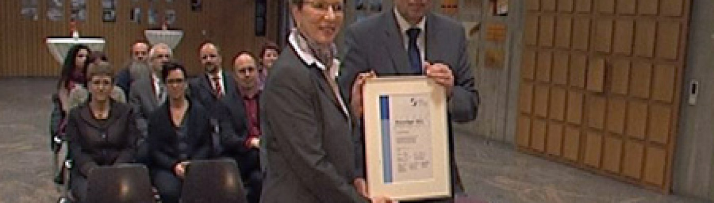 Stadt Reutlingen ausgezeichnet | Bildquelle: RTF.1