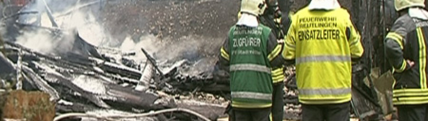 Brand in Schreinerei | Bildquelle: RTF.1