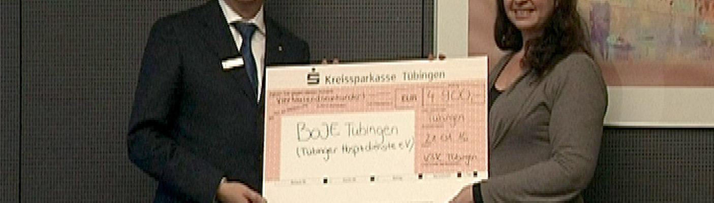 Spende f&uuml;r BoJE | Bildquelle: RTF.1