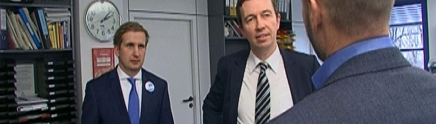 Bernd Lucke (ALFA) besucht RTF.1 | Bildquelle: RTF.1