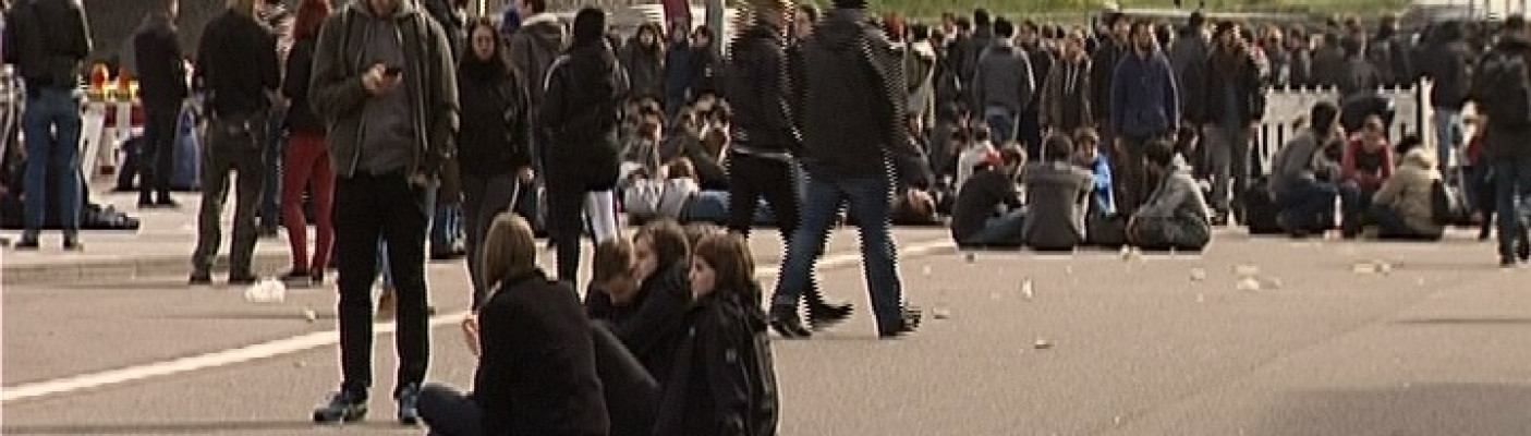 Ausschreitungen bei AfD-Parteitag | Bildquelle: RTF.1