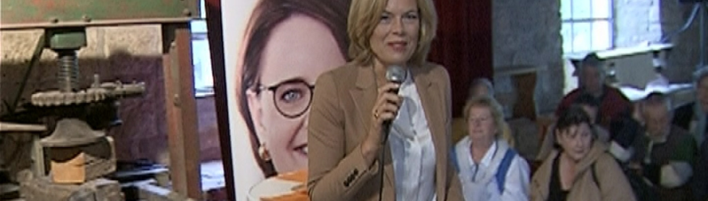 Julia Kl&ouml;ckner | Bildquelle: RTF.1