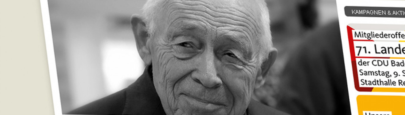 Heiner Gei&szlig;ler | Bildquelle: Screenshot CDU Homepage
