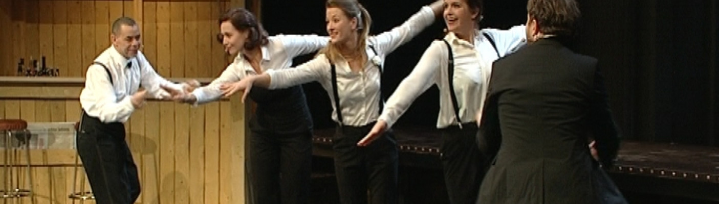 Theaterst&uuml;ck "Von Weimar bis Merkel" | Bildquelle: RTF.1