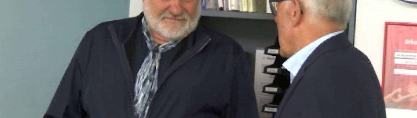 Redaktionsbesuch Rezzo Schlauch | Bildquelle: RTF1