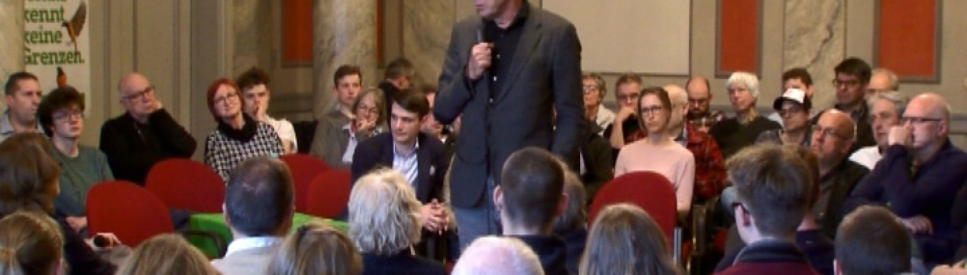 J&uuml;rgen Trittin in T&uuml;bingen | Bildquelle: RTF.1