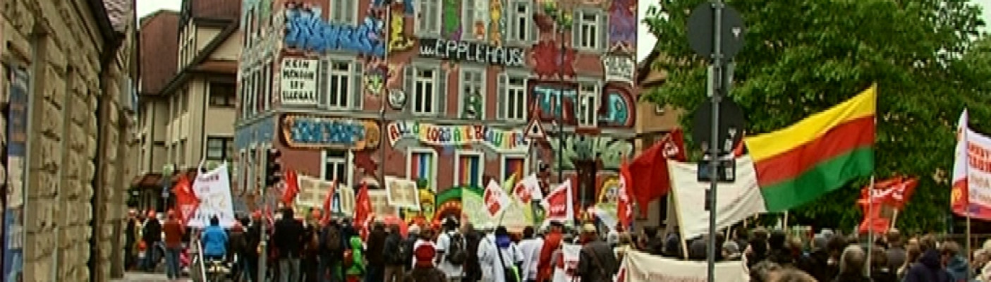 Demonstration am Tag der Arbeit | Bildquelle: RTF.1