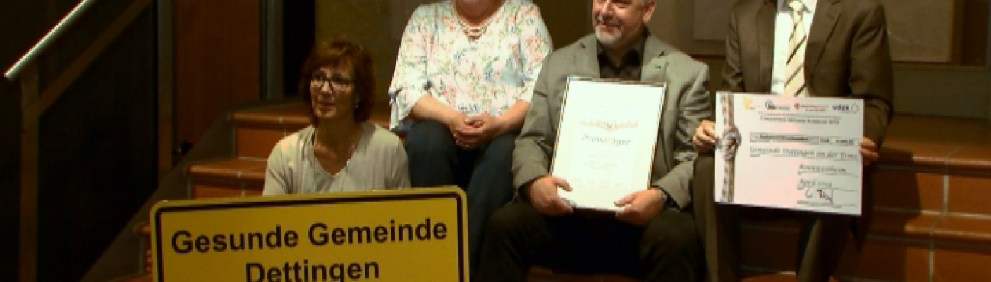 Preisverleihung Gesundheitsprojekte Dettingen | Bildquelle: RTF.1