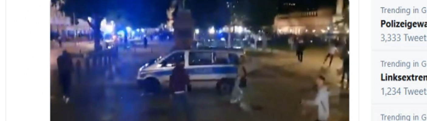 Randale Stuttgart | Bildquelle: RTF.1