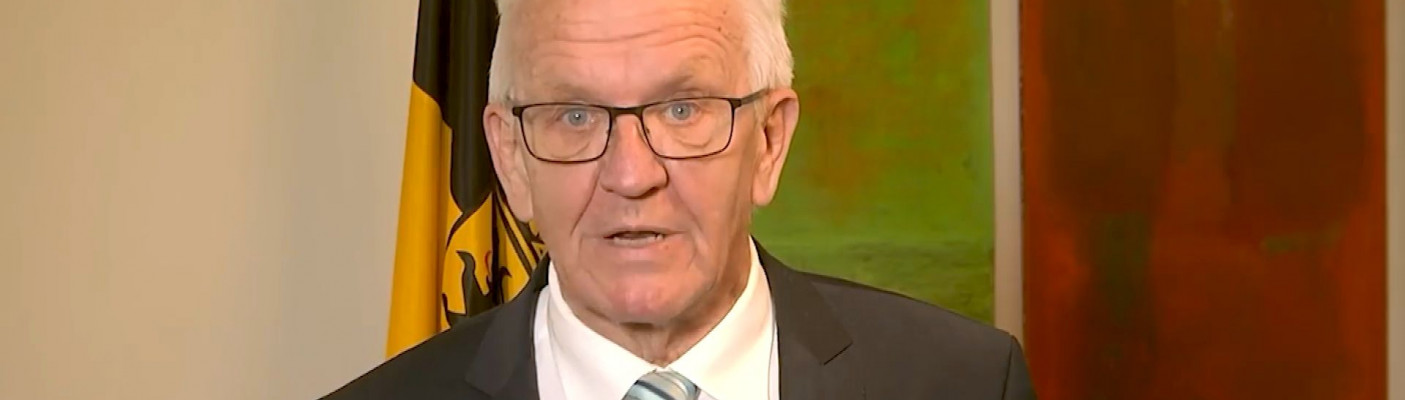 Ansprache Kretschmann zu Pandemiestufe 3 | Bildquelle: RTF.1