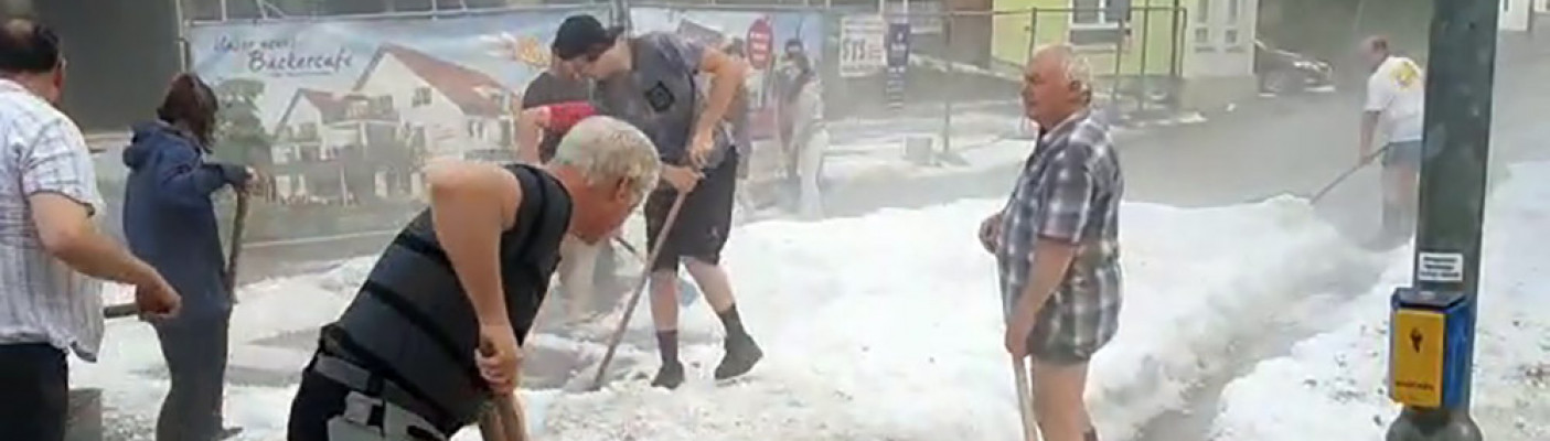 Unwetter in Mittelstadt | Bildquelle: RTF.1, Annika Strauss