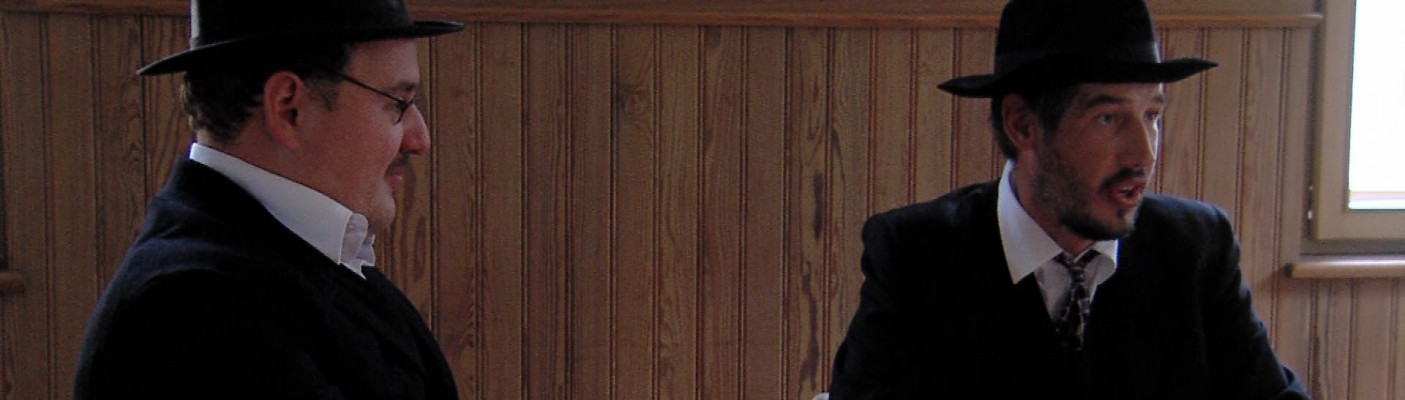 Theaterszene Matthias Erzberger und Carl Diez | Bildquelle: RTF.1