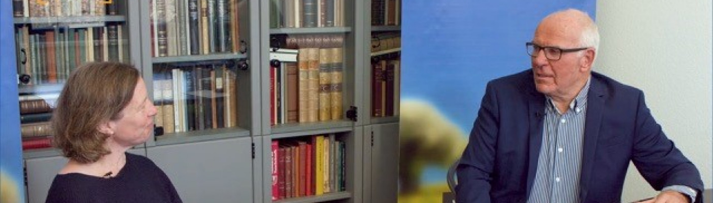 Denise Weihing - im Gespr&auml;ch mit Roland Steck | Bildquelle: RTF.1